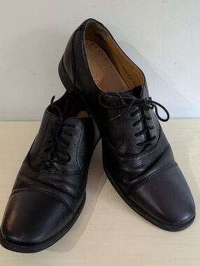 Cole Haan Classic Black Leather Men's Oxford Dress Shoes Size 9
